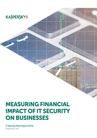 AVALIAÇÃO DO IMPACTO FINANCEIRO DA SEGURANÇA DE TI SOBRE OS NEGÓCIOS AVALIAÇÃO DO IMPACTO FINANCEIRO DA SEGURANÇA DE TI SOBRE OS NEGÓCIOS